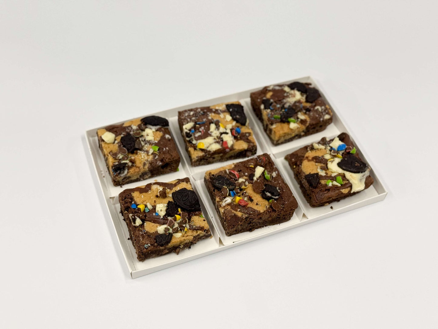 Loaded Brookies - Chocolate Brownie w/ Cookie Dough - Cakes by Hassan