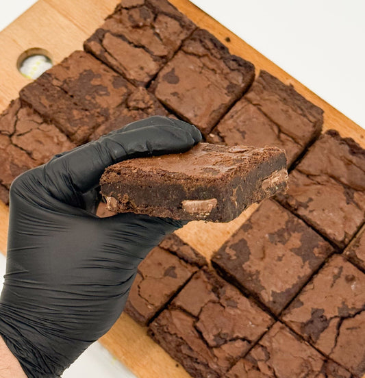 Belgian Chocolate Chunk Brownies - Cakes by Hassan