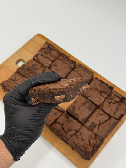 Belgian Chocolate Chunk Brownies - Cakes by Hassan